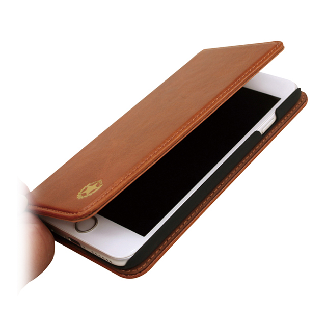 【iPhone6s/6 ケース】薄型ブックタイプケース プレーン(ネイビー)サブ画像