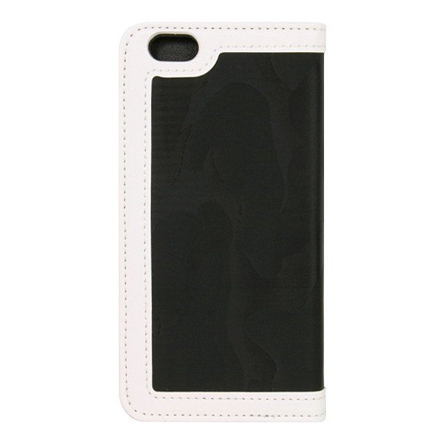 【iPhone6s/6 ケース】薄型ブックタイプケース 迷彩 (ブラック)サブ画像