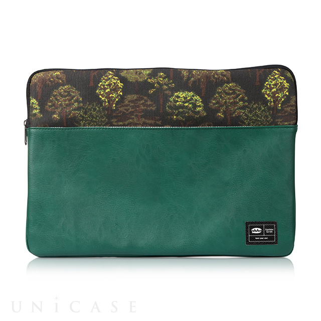 Notebook Sleeve 11-13 inch RICCI, Jungle Green 