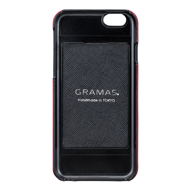 【iPhone6s/6 ケース】Bridle Leather Case (Red)サブ画像
