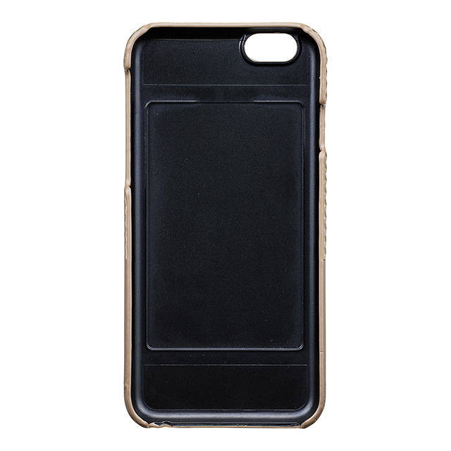 【iPhone6s/6 ケース】Back Leather Case ”Hex” (Champagne)サブ画像