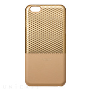 【iPhone6s Plus/6 Plus ケース】Back Leather Case ”Hex” (Gold)