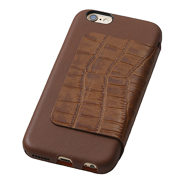 【iPhone6s/6 ケース】Luxury Genuine Leather Case (Brown)サブ画像