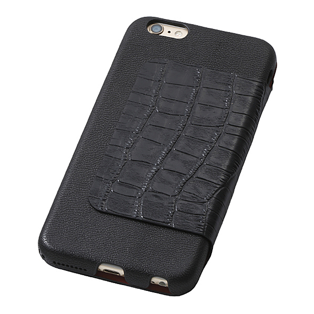 【iPhone6s Plus/6 Plus ケース】Luxury Genuine Leather Case (Black)サブ画像