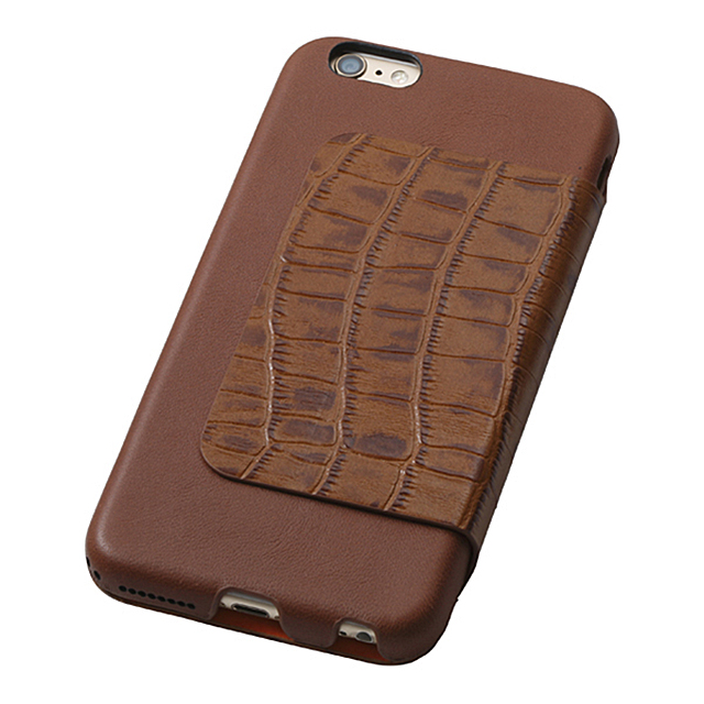 【iPhone6s Plus/6 Plus ケース】Luxury Genuine Leather Case (Brown)サブ画像