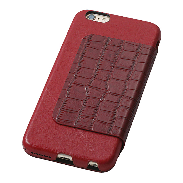 【iPhone6s Plus/6 Plus ケース】Luxury Genuine Leather Case (Red)サブ画像