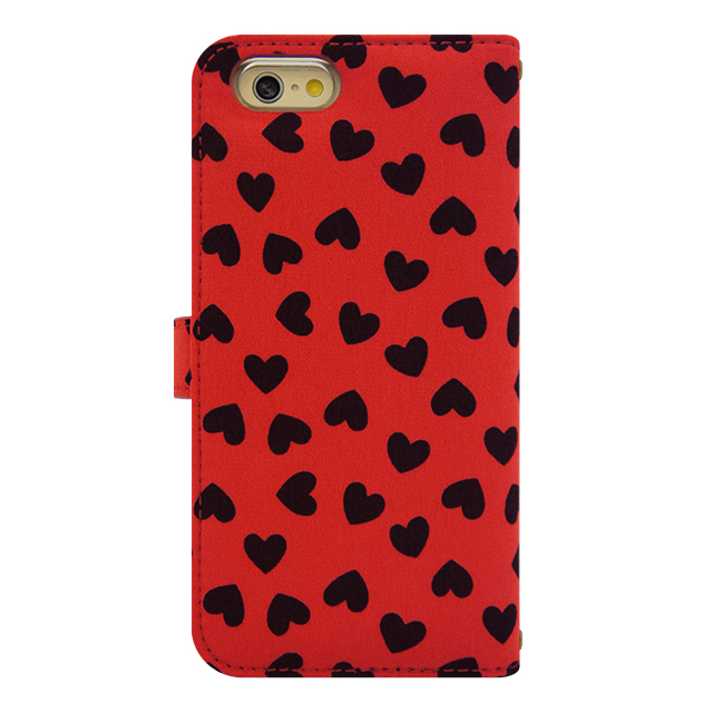 【iPhone6s/6 ケース】Ribbon Diary Heart Red for iPhone6s/6サブ画像
