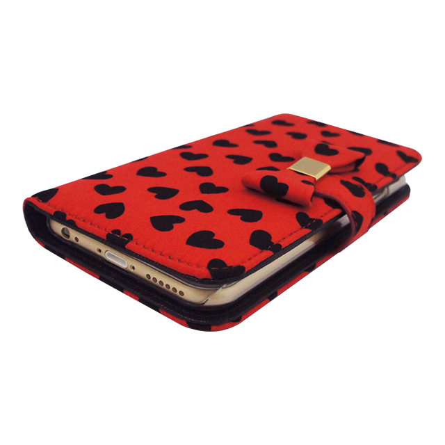 【iPhone6s/6 ケース】Ribbon Diary Heart Red for iPhone6s/6goods_nameサブ画像