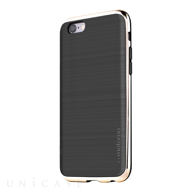 【iPhone6s/6 ケース】INO LINE INFINITY (STONE BLACK CHROME GOLD)