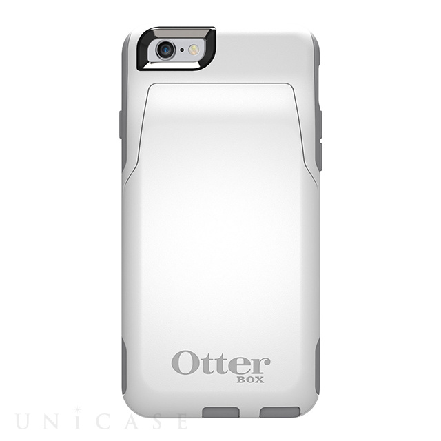 【iPhone6s/6 ケース】Commuter Walletシリーズ ホワイト/ガンメタルグレイ (GLACIER)