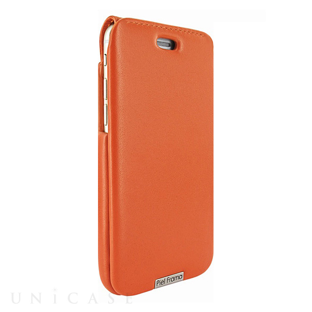 【iPhone6s/6 ケース】iMagnum レザーケース (Orange)