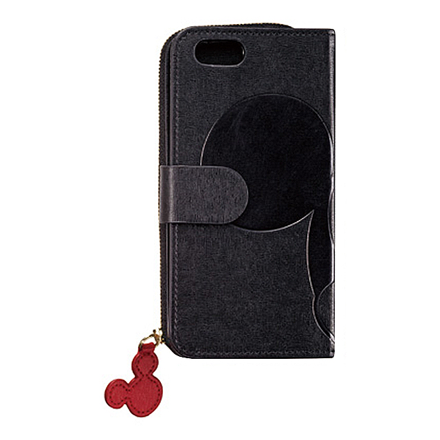【iPhone6s/6 ケース】icoin ダイヤリーカバー (ミッキーマウス・ブラック)goods_nameサブ画像