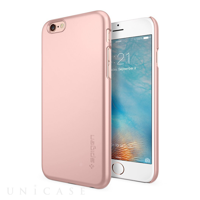【iPhone6s/6 ケース】Thin Fit (Rose Gold)