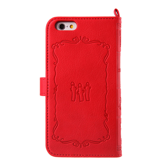 【iPhone6s/6 ケース】MOOMIN Notebook Case (スナフキン/レッド)サブ画像