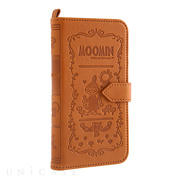 【マルチ スマホケース】MOOMIN Notebook Case マルチタイプ/Mサイズ (リトルミイ/ブラウン)