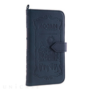 【マルチ スマホケース】MOOMIN Notebook Case マルチタイプ/Mサイズ (スナフキン/ネイビー)