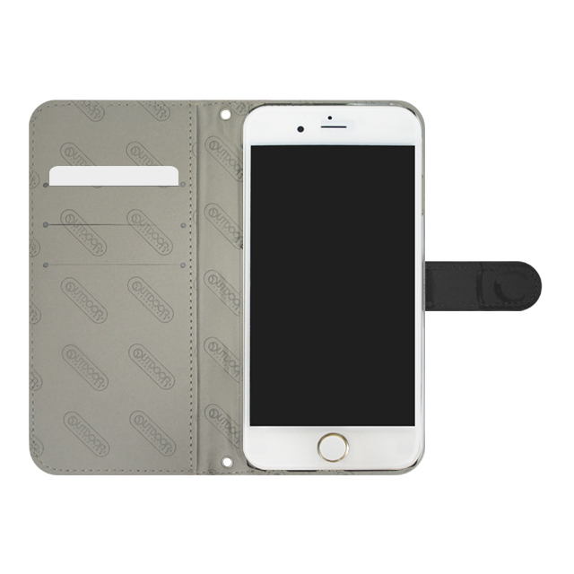 【iPhone6s/6 ケース】OUTDOOR Diary BlackxWhite for iPhone6s/6サブ画像