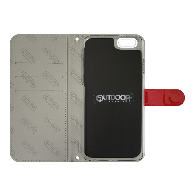 【iPhone6s/6 ケース】OUTDOOR Diary RedxWhite for iPhone6s/6サブ画像