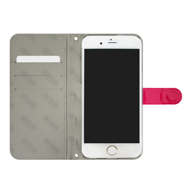 【iPhone6s/6 ケース】OUTDOOR Diary PinkxAqua for iPhone6s/6サブ画像