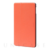 【iPad mini4 ケース】薄型PUレザーケース 「PRIME」 (オレンジ)
