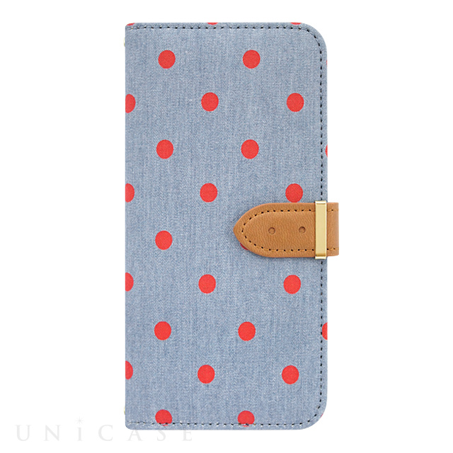 【iPhone6s/6 ケース】Denim Diary Dot Red for iPhone6s/6
