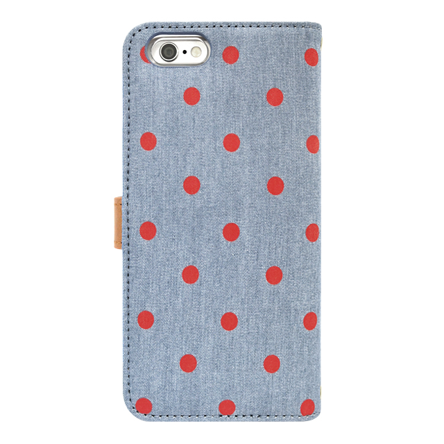 【iPhone6s/6 ケース】Denim Diary Dot Red for iPhone6s/6サブ画像