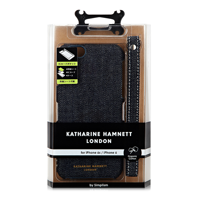 【iPhone6s/6 ケース】KATHARINE HAMNETT LONDON Fabric Case (Denim)サブ画像