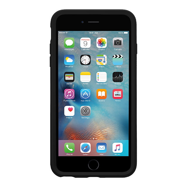 【iPhone6s/6 ケース】Symmetry ニューベーシックシリーズ ブラック/ブラック (BLACK)サブ画像
