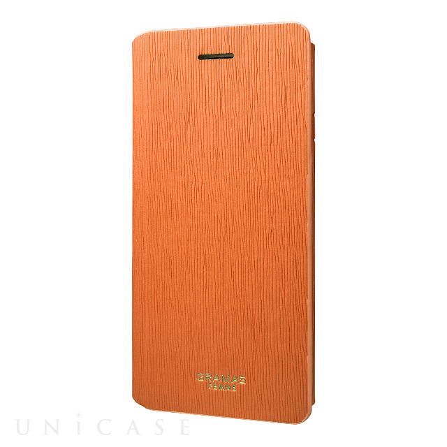 【iPhone6s/6 ケース】Flap Leather Case ”Colo” (Orange)