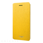 【iPhone6s/6 ケース】Flap Leather Case ”Colo” (Yellow)