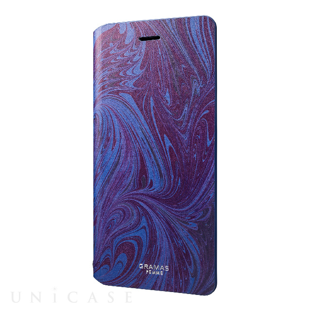 【iPhone6s Plus/6 Plus ケース】Flap Leather Case ”Mab” (Purple)