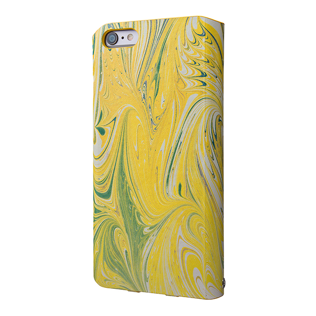 【iPhone6s Plus/6 Plus ケース】Flap Leather Case ”Mab” (Yellow)サブ画像