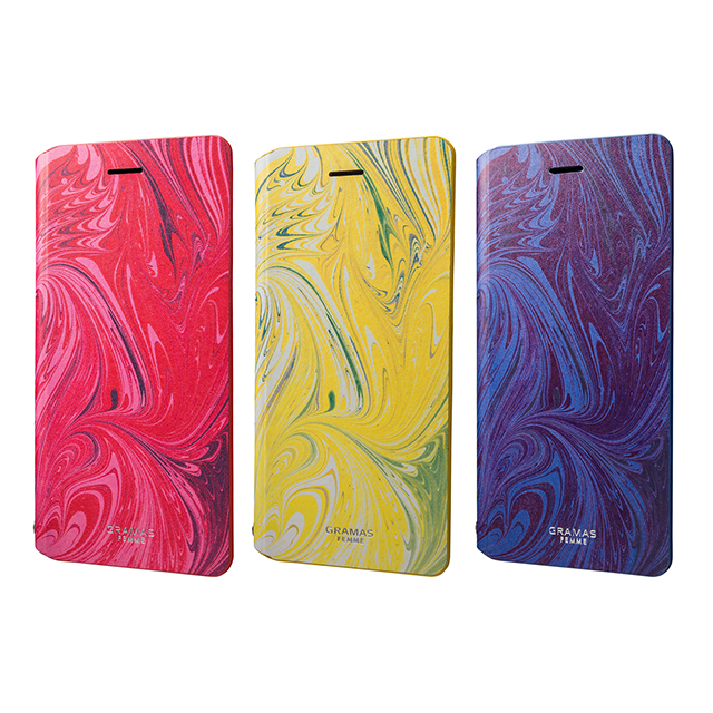 【iPhone6s Plus/6 Plus ケース】Flap Leather Case ”Mab” (Yellow)サブ画像