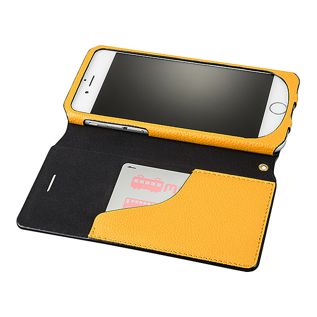 【iPhone6s/6 ケース】Bag Type Leather Case ”Sac” (Yellow)goods_nameサブ画像
