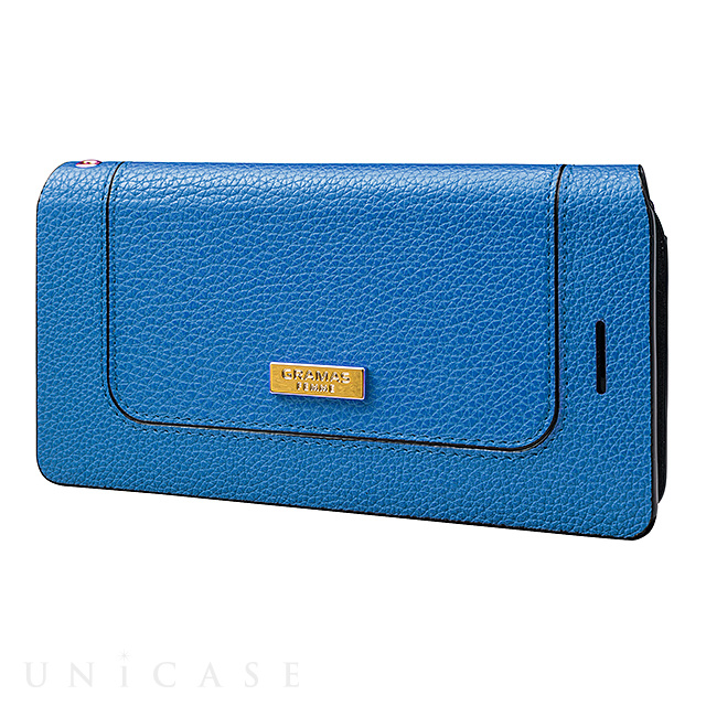 【iPhone6s/6 ケース】Bag Type Leather Case ”Sac” (Blue)