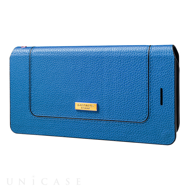 【iPhone6s Plus/6 Plus ケース】Bag Type Leather Case ”Sac” (Blue)
