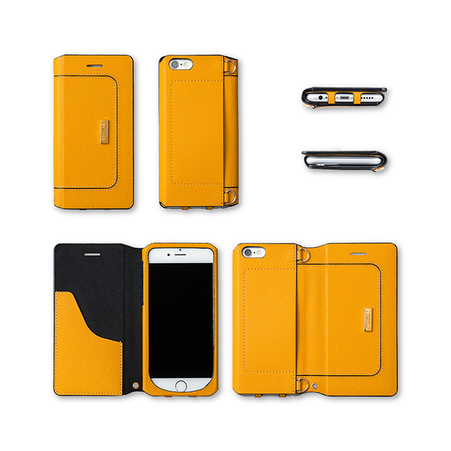 【iPhone6s/6 ケース】Bag Type Leather Case ”Sac” (Black)サブ画像