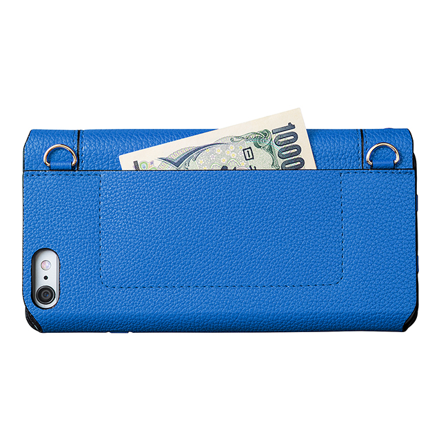 【iPhone6s Plus/6 Plus ケース】Bag Type Leather Case ”Sac” (Blue)サブ画像