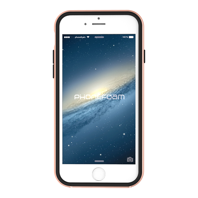 【iPhone6s/6 ケース】LINE カード収納機能付きケース (ローズゴールド)サブ画像
