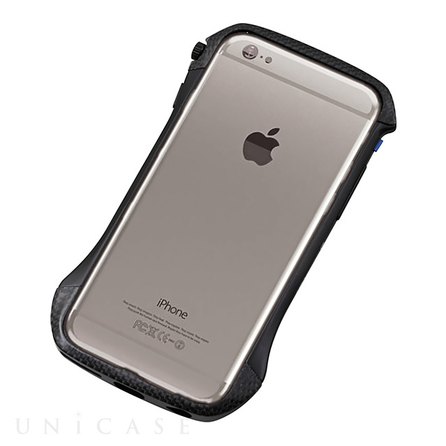 【iPhone6s Plus/6 Plus ケース】CLEAVE Hybrid Bumper (Carbon＆Black)