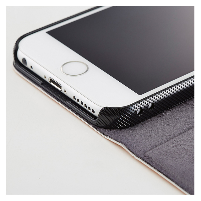 【iPhone6s/6 ケース】フリップノートポケットケース (ブラック)サブ画像