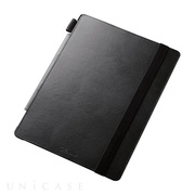 【iPad Pro(12.9inch) ケース】ソフトレザーケース 4アングルスタンドタイプ (ブラック)