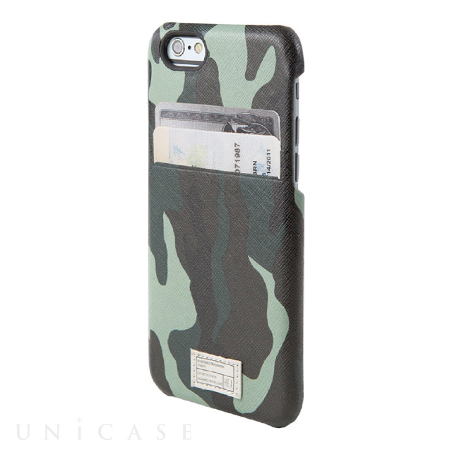 【iPhone6s/6 ケース】SOLO WALLET (MARINE CAMO LEATHER)