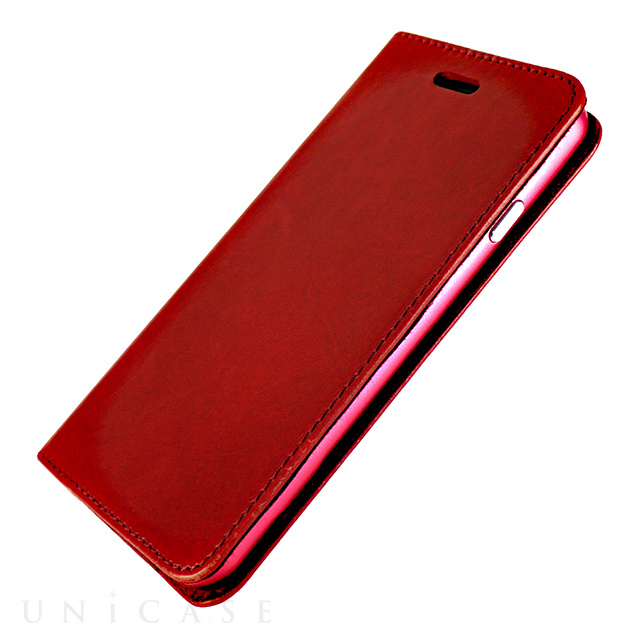 【iPhone6s/6 ケース】Cuoio オイルレザーケース (赤×レッド)