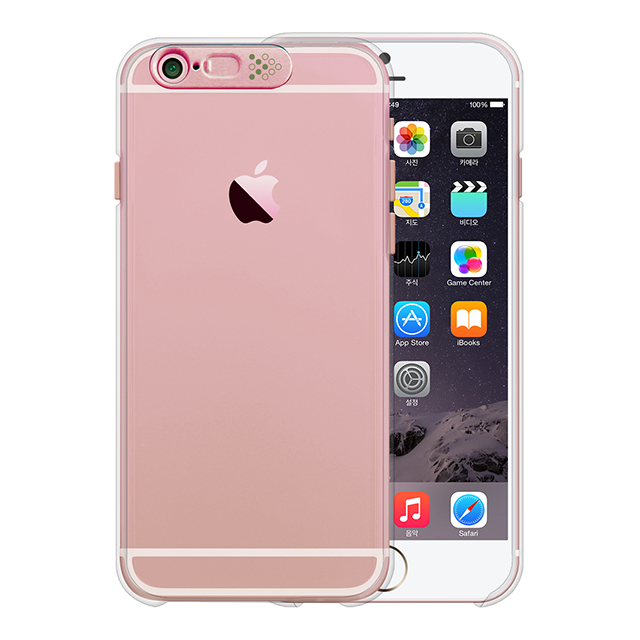 【iPhone6s/6 ケース】Clear Shield イルミネーションケース (ローズゴールド/ファイヤーワークス)サブ画像