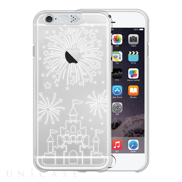 Iphone6s 6 ケース Clear Shield イルミネーションケース シルバー ファイヤーキャッスル Sg Iphoneケースは Unicase