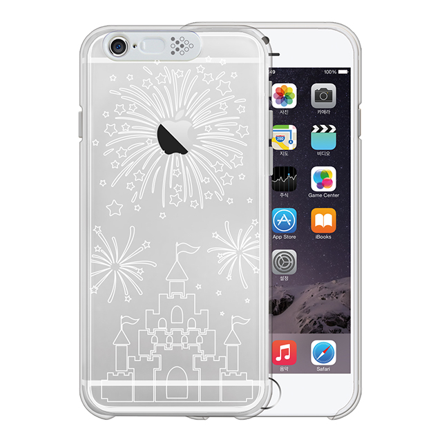 【iPhone6s/6 ケース】Clear Shield イルミネーションケース (シルバー/ファイヤーキャッスル)サブ画像