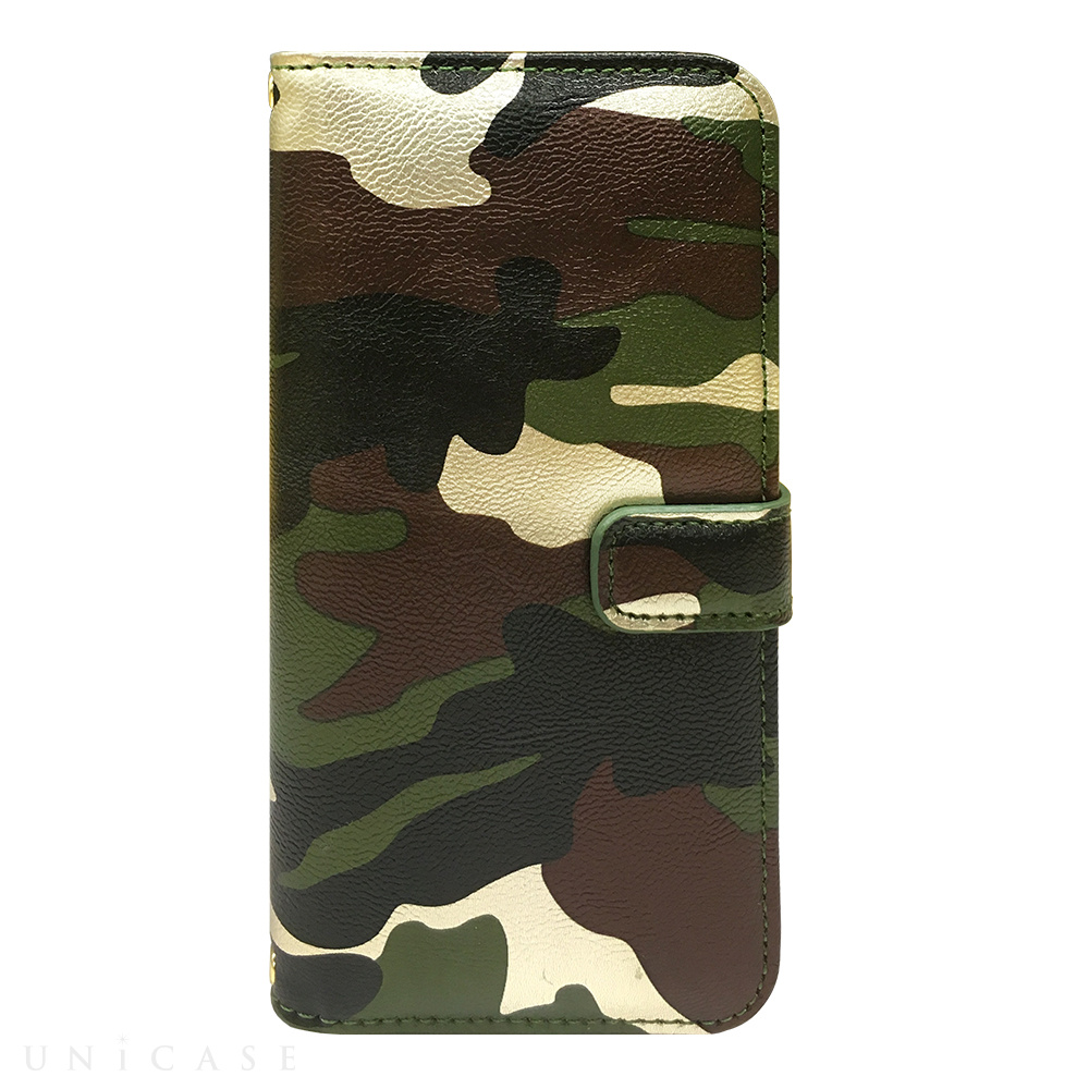 【iPhone6s/6 ケース】CAMO Diary Green for iPhone6s/6