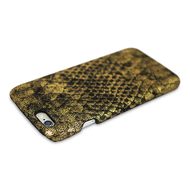 【iPhone6s/6 ケース】PYTHON PU LEATHER Gold for iPhone6s/6サブ画像