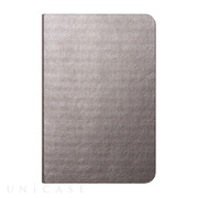 【iPad mini4 ケース】Metallic Diary (シルバー)